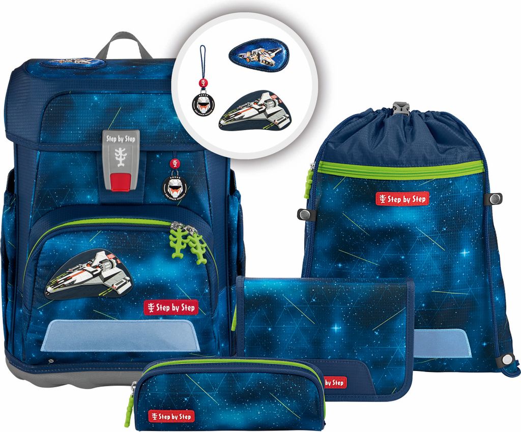 Set di zaini per la scuola Step by Step Cloud Immagine del prodotto 