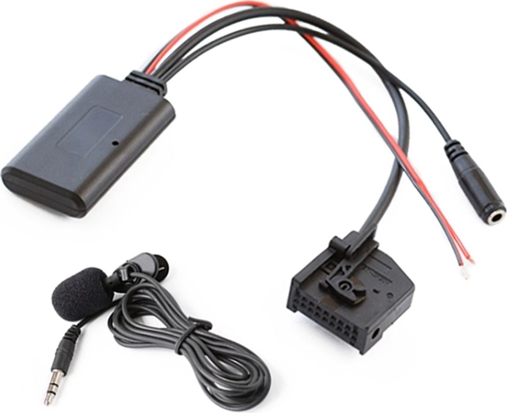 Car MFD2 RNS2 18PIN Bluetooth Music AUX Audio kábel + MIC Obrázok produktu 