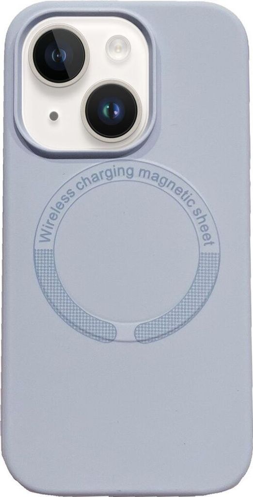 König Design Hülle kompatibel mit Apple iPhone 15 Kunststoff Soft Handyhülle - Handy Case Hellviolett