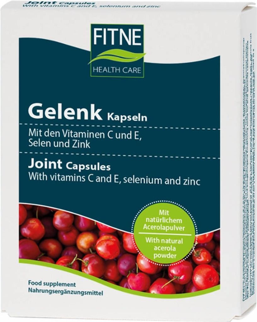 FITNE Gelenk | 60 Kapseln | mit Grünlippmuschelpulver und Vitaminen