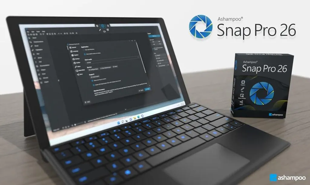 Logiciel de capture d'écran Ashampoo Snap Pro 26 - Version complète 1 PC - 2