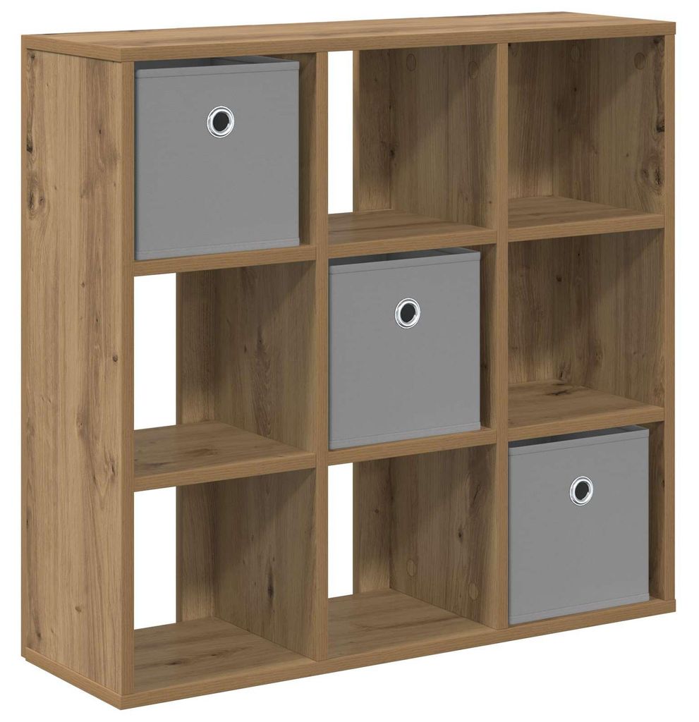 Sideboard mit Schubladen Artisan-Eiche 73,5 x 24 x 69,5 cm