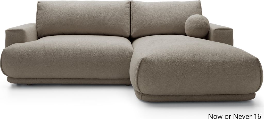 Ecksofa Eckcouch L-Form, Sofa Couch, mit Schlaffunktion, Bettkasten, Kissen, Polstermöbel, Divo I RECHTS, Now or Never 16