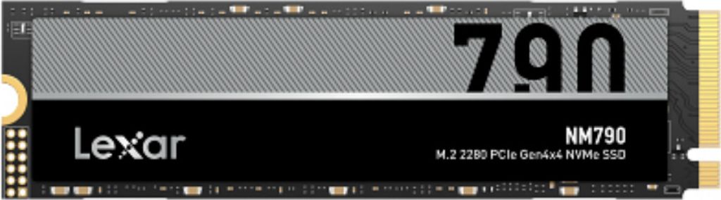 Lexar NM790, 512 GB, interný, M.2 2280, PCIe 4.0 x4 (NVMe) Obrázok produktu 