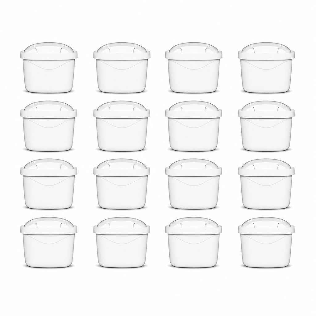 Sillar Wasserfilter 16er-Set – Ersatzkartuschen für Dafi, Produktbild 