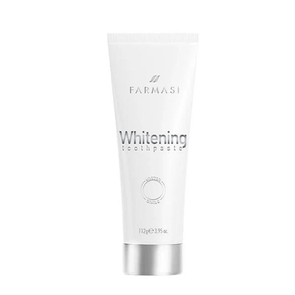 Whitening Toothpaste 112 g – Aufhellende Zahnpasta für ein strahlend weißes Lächeln | Fluorid, Aloe Vera & Miswak I KBruShop