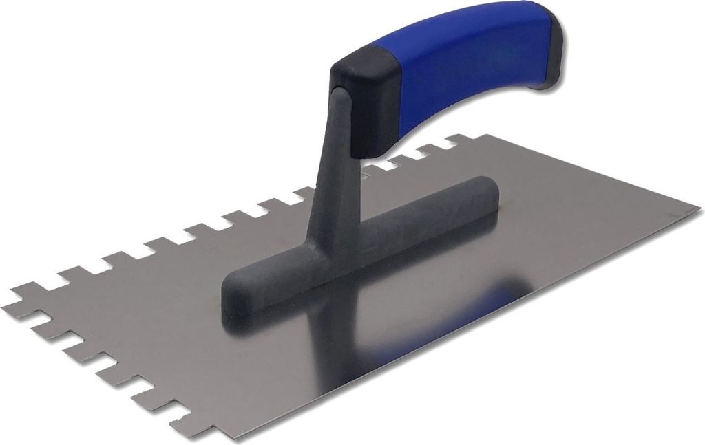 DEWEPRO Zahnkelle 10x10 mm PROFI - Edelstahlblatt 270x130mm – rostfrei