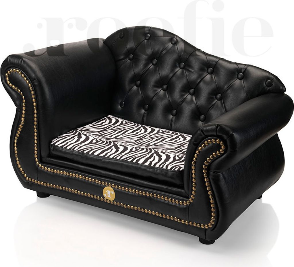Luxus Hundesofa - DELUXE - Zebraprint - Exklusives Hundebett