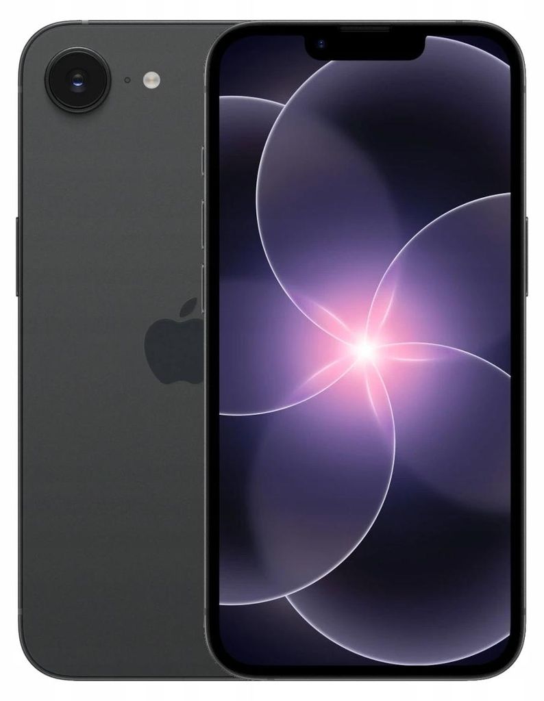 Apple iPhone 17e 256 GB Schwarz 6,1" OLED 5G A19-Chip 48 MP Produktbild 