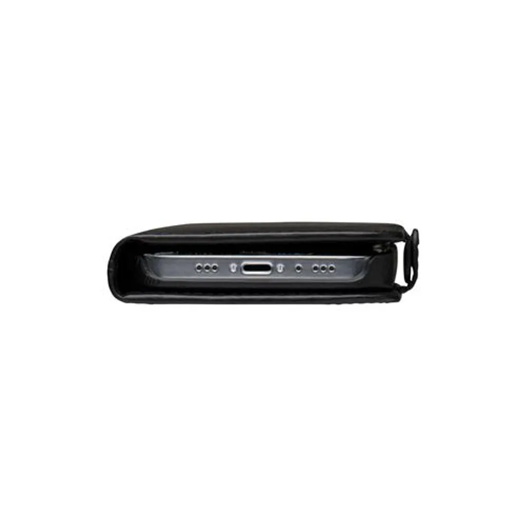 dbramante1928 Lynge iPhone 12 Wallet Case Nero Pelle Vera - 15