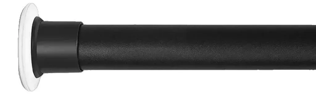 Barre de douche télescopique blanche A1 - Support rideau multifonction - 2