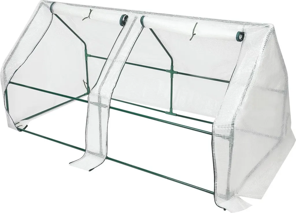 Serra da Balcone PE 180x90x90 cm | Mini Serra Ferro Tetto Punta