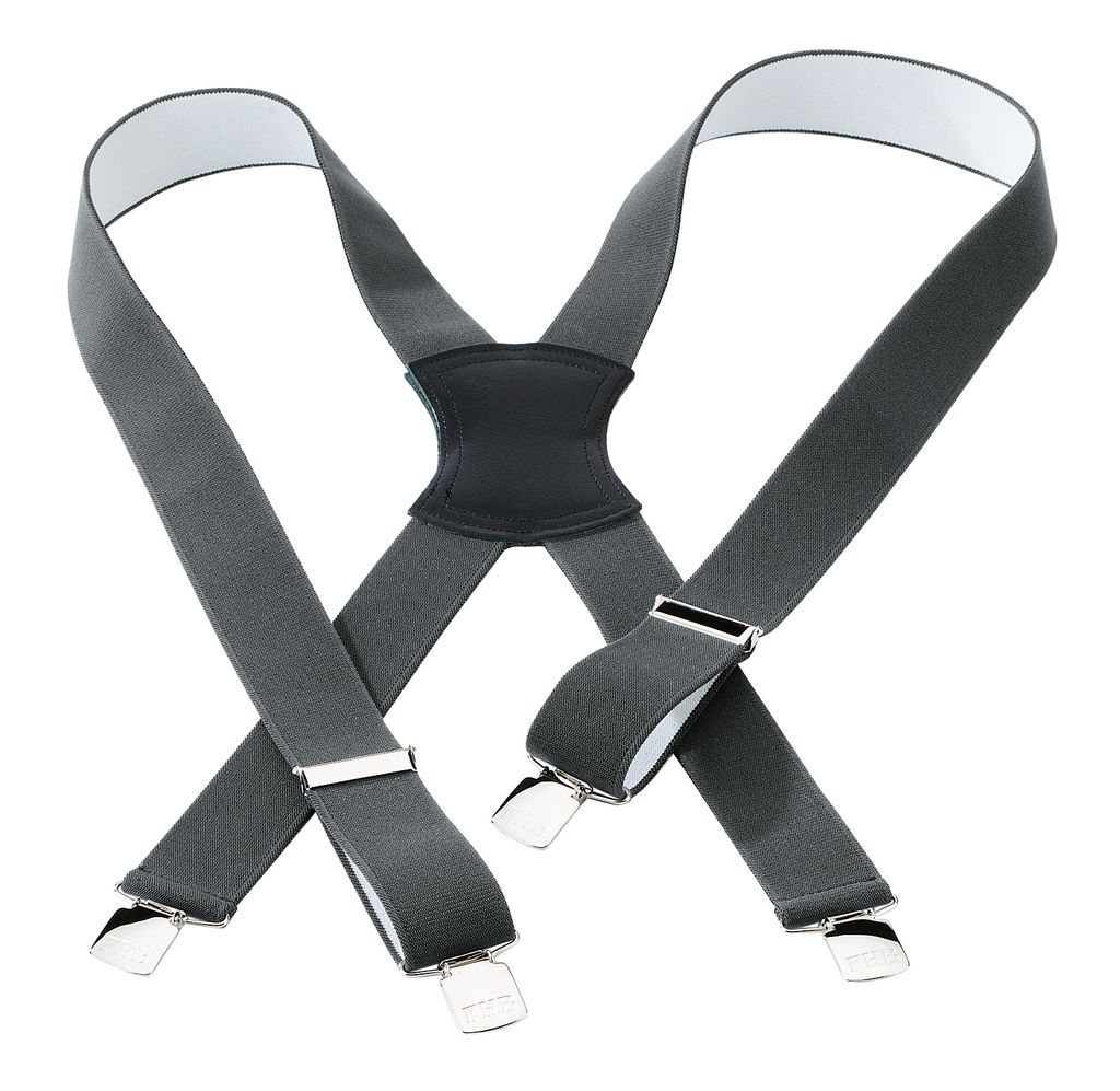 FHB ACHIM Hosenträger grau Gr. 120 cm Produktbild 