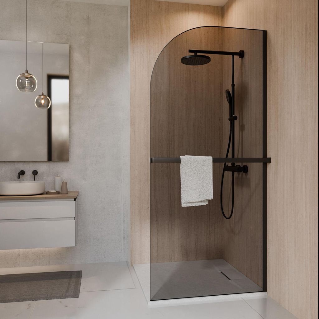 SCHÖNER WOHNEN-Kollektion Walk In YUNA mit Bogen, 90 x 200 Produktbild 