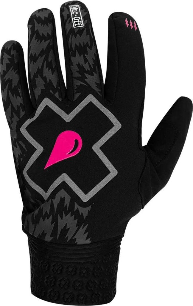 Muc Off Winter Rider GlovesBlack/Grey Bolt XXL