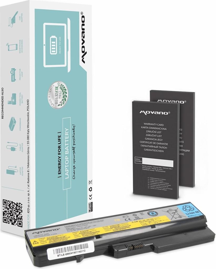 Akku L09L6Y02 für Lenovo B570 G560 G570 G770