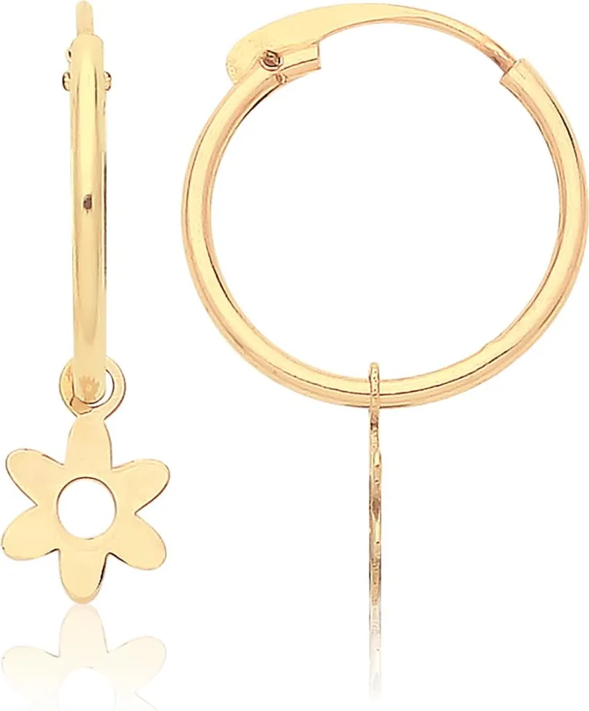 Boucles d'oreilles dormeuses fleur or : confort et sécurité