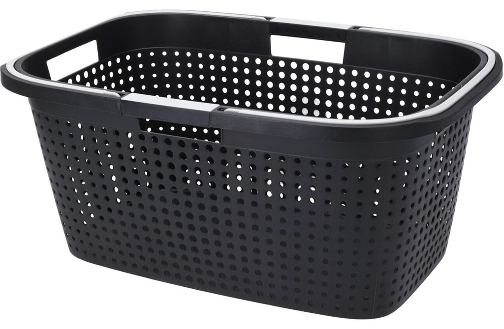 Panier à linge avec poignée 35 l noir KO-Y54500460 Image du produit 