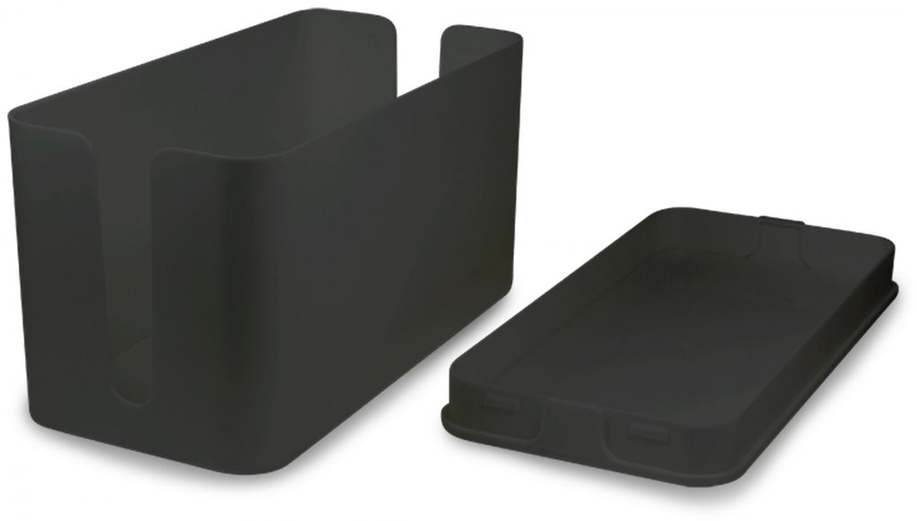 LogiLink Kabelbox - Kabelmanagement-Box - Schwarz Produktbild 6