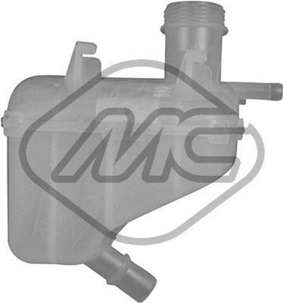 Metalcaucho 30168 Ausgleichsbehälter, Kühlmittel OE 7701477846 kompatibel mit Twingo