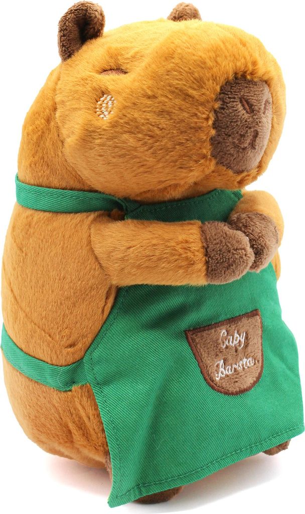 Capybara Plüschfigur Barista 21 cm Produktbild 