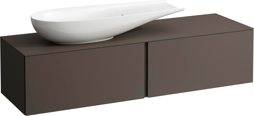 LAUFEN ILBAGNOALESSI Schubladenelement, Ausschnitt links, 160x50x37cm, zu WT-Schale H81897 4, H4303420974291