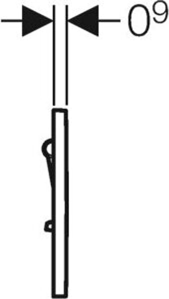 Geberit 242811461 BetPl. Sigma01 zu UR-Strg. mit