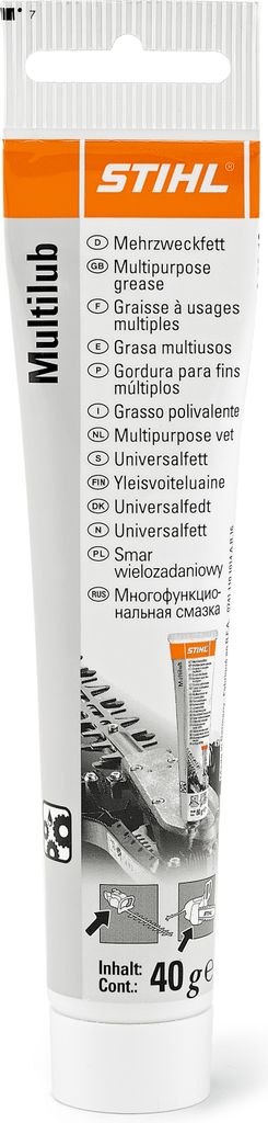 STIHL Mehrzweckfett Multilub 80g Tube Produktbild 