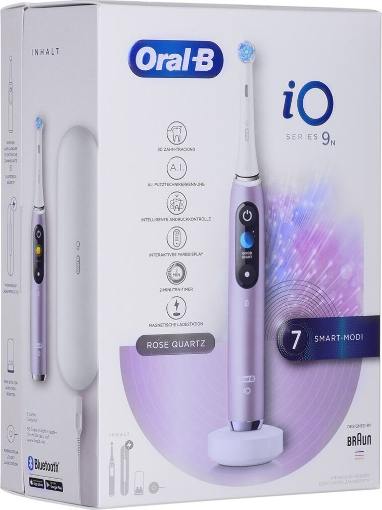 Braun Oral-B iO Series 9N Rose Quartz Produktbild 