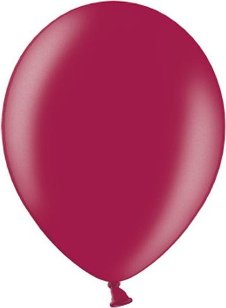 Luftballons 30cm, Metallic Plum (1 Packung / 100 Stück)