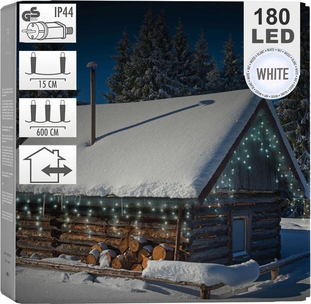 Łańcuch świetlny ze 180 diodami LED na Boże Narodzenie, Zdjęcie produktu 