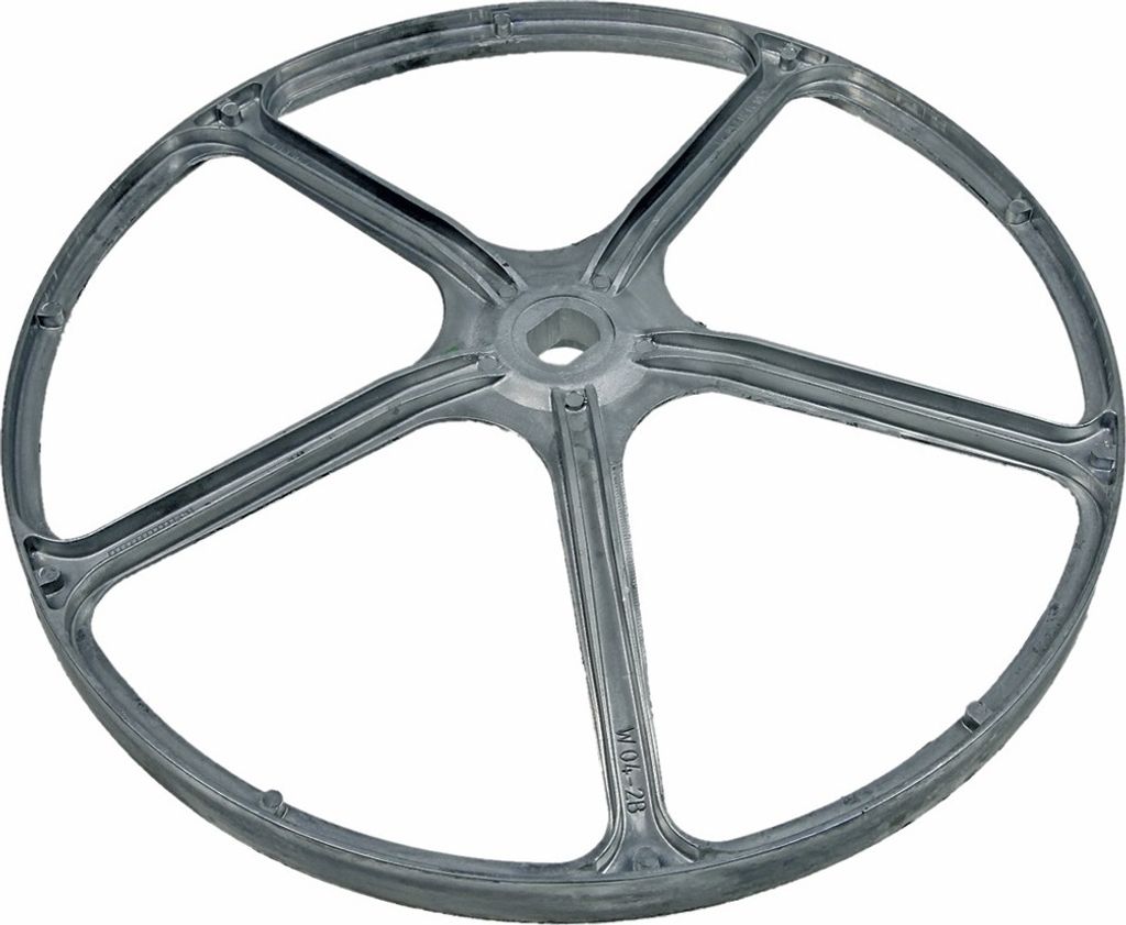 Bauknecht Whirlpool 480111102563 Riemenscheibe Trommelantriebsrad Antriebsrad Laufrad Metall Eureka Waschmaschine auch Ignis Philips V-Zug Privileg...