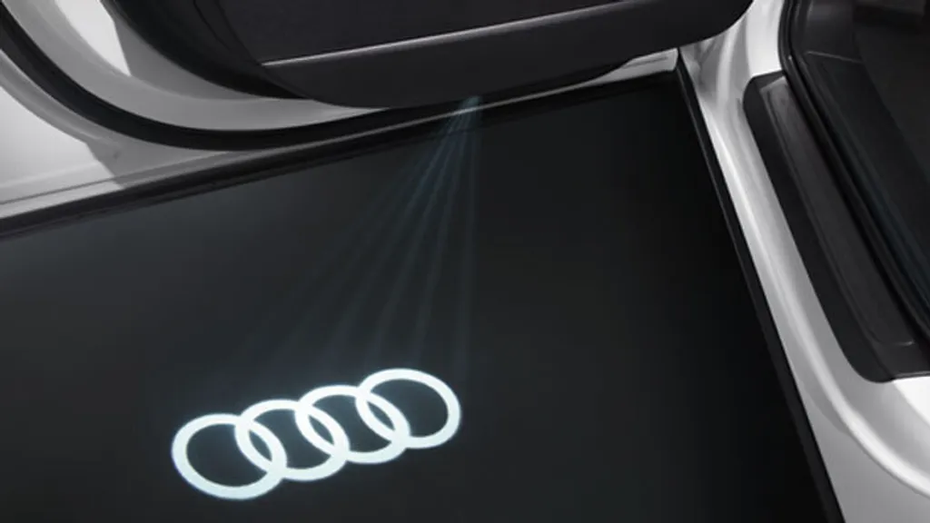 Audi LED Originali 4G0052133G - Proiettori Logo Anelli Porta