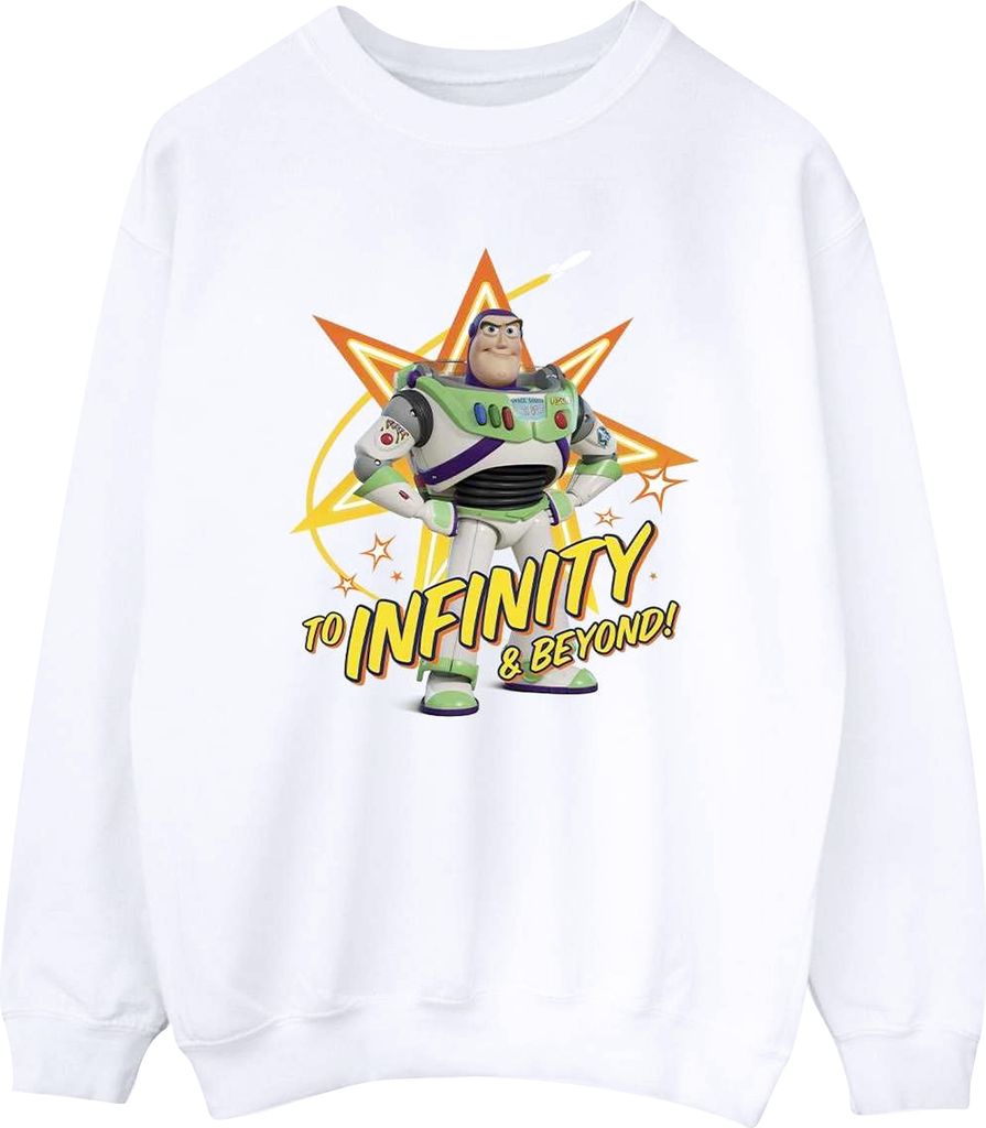 Disney - "Toy Story To Infinity" Sweatshirt für Damen BI41939 (XXL) (Weiß)