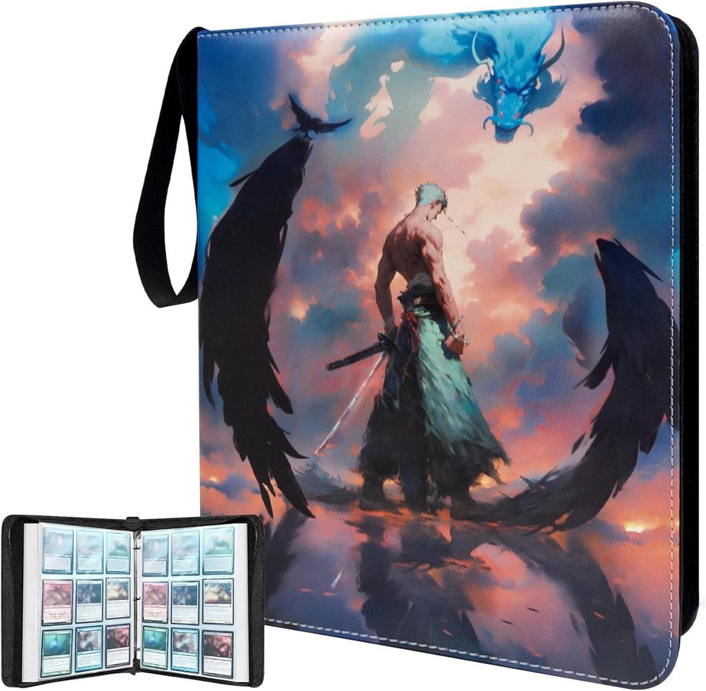 Classeur pour cartes à collectionner One Piece, avec 9 Image du produit 