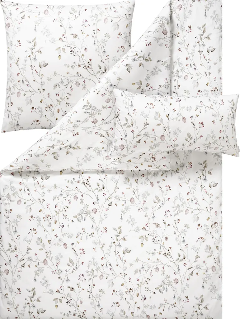 Linge de lit Christa ESTELLA Jersey Interlock sans repassage - Moderne - 2
