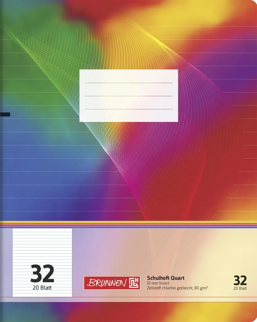 Fini les Pages Cornées avec le Cahier Scolaire BRUNNEN Lin32 Robuste
