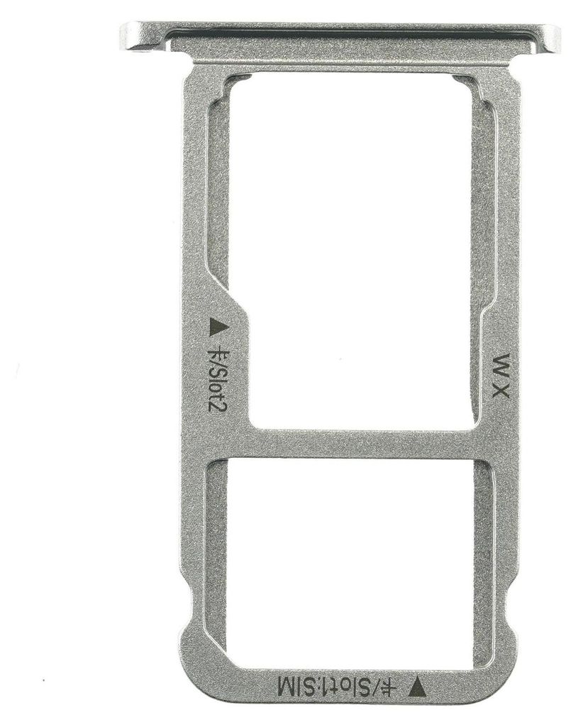 Honor 6X Sim Karten Halter Tray Fach, Silber Produktbild 