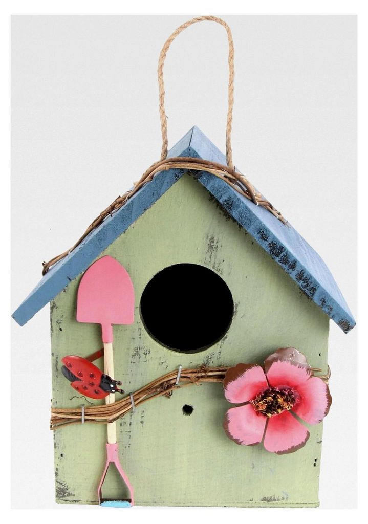 Handgefertigtes Hängendes Vogelnest Wetterfestes Vogelhaus für Garten und Veranda