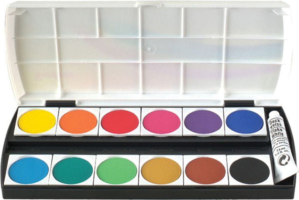 Neutral 721217 Deckfarbkasten - 12 Farben + 1 Deckweiß Obrázok produktu 