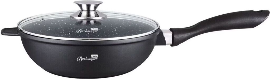 Grillpfanne Alu Guss Ø28cm Steakpfanne Fischpfanne Pfanne braten INDUKTION