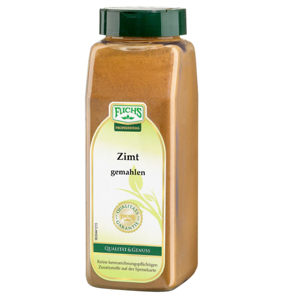 Fuchs Professional Zimt gemahlenes zart süß würziges Gewürze 500g