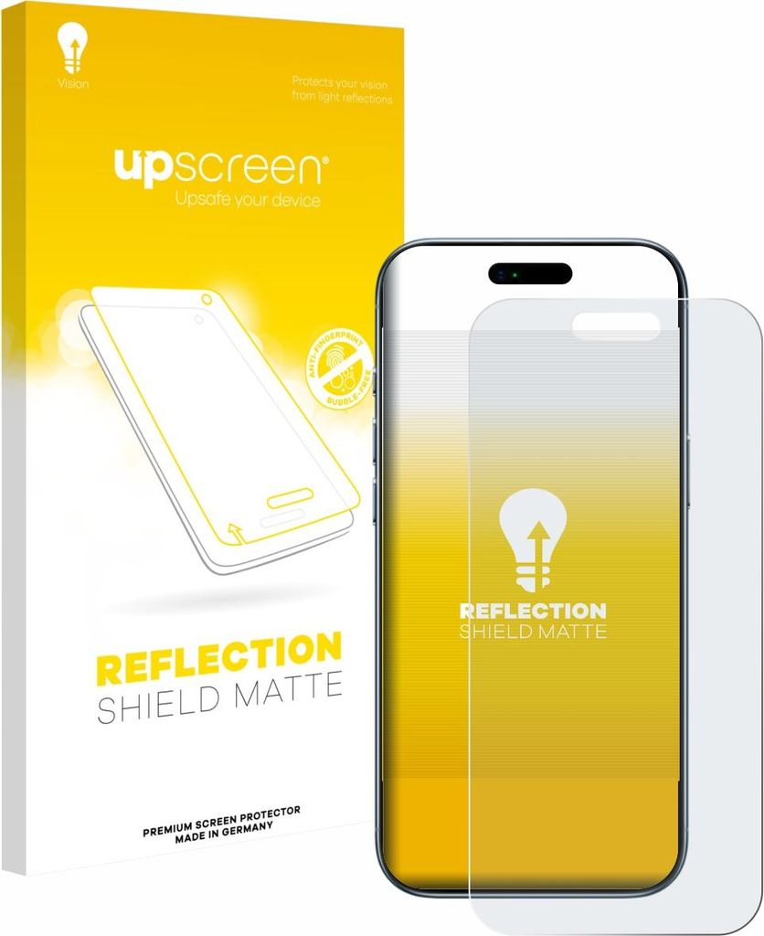 upscreen Schutzfolie für Apple iPhone Air Displayschutz Displayschutzfolie Folie Matt Entspiegelungsfolie