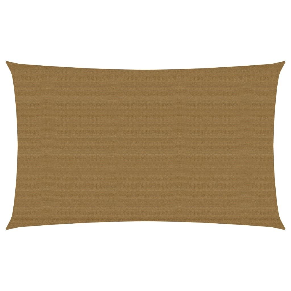 Voile d'ombrage 160 g/m² Taupe 3x6 m PEHD Image du produit 