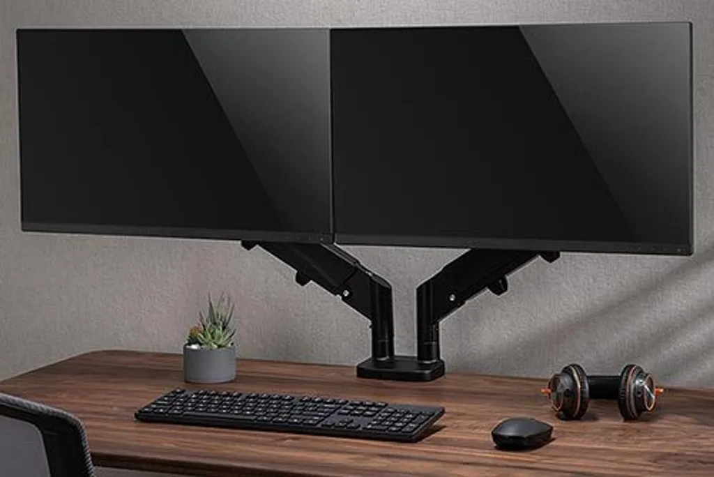 Support d'Écran pour Bureau de 32'' Value Noir avec Fixation Stable - 17