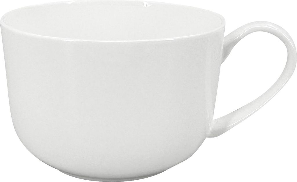 Kubek porcelanowy Luna - 700 ml, biały Zdjęcie produktu 
