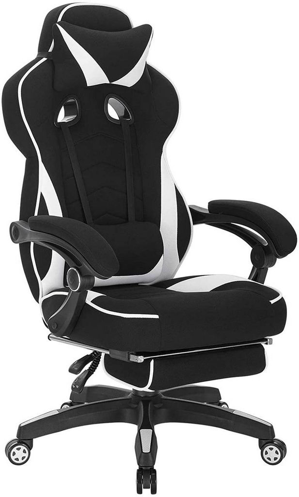 Racing Chair Chefsessel mit Kopfstütz Gaming Stuhl,Schreibtischstuhl Bürostuhl