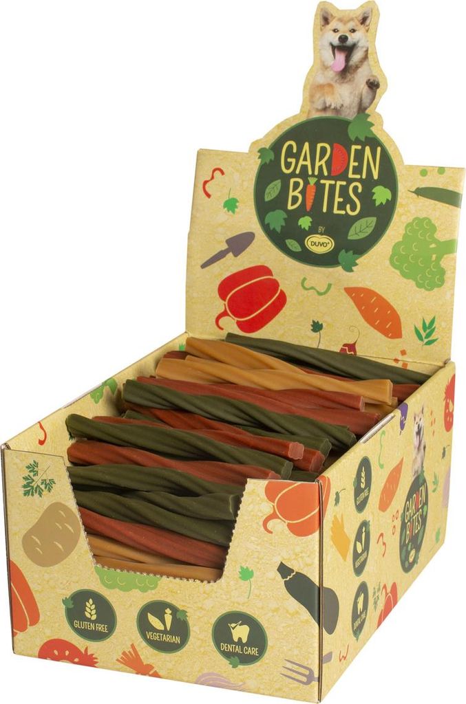 Duvo+ Garden Bites Dental Twisters / Sparpaket, Größe: L Produktbild 