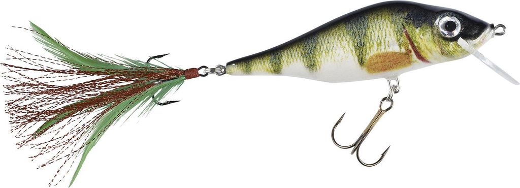 Balzer MK Adventure Wobbler Räuberhappen Farbe Barsch Gewicht 10g Länge 7cm