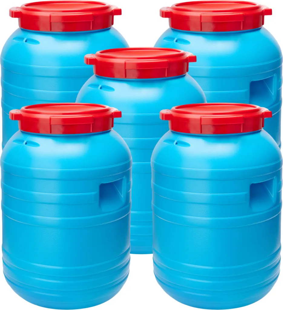 Conteneur de Stockage pour Eau et Nourriture 30L Fût de Fermentation